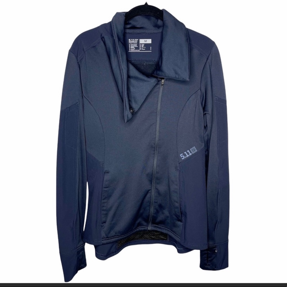 5.11 Tactical / Kinetic full zip navy blue jacket / M